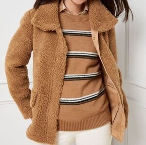 Talbots Sherpa Teddy Bear Coat